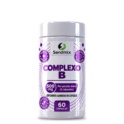 Complexo B 500mg 60Caps