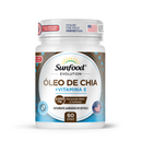 Óleo de Chia + Vitamina E Sunfood 2000mg 60softgrls