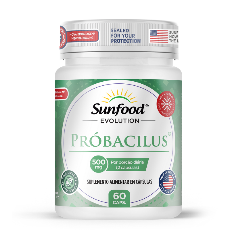 Próbacilus Sunfood 500mg 60caps