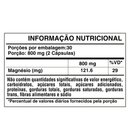 Citrato de Magnésio Sunfood 800mg 60caps