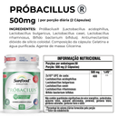 Próbacilus Sunfood 500mg 60caps