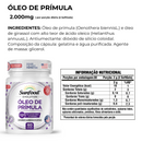 Óleo de Prímula Sunfood 2000mg 60Softgels