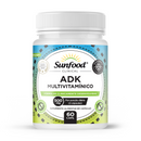 ADK Multivitamínico Sunfood 500mg 60Caps