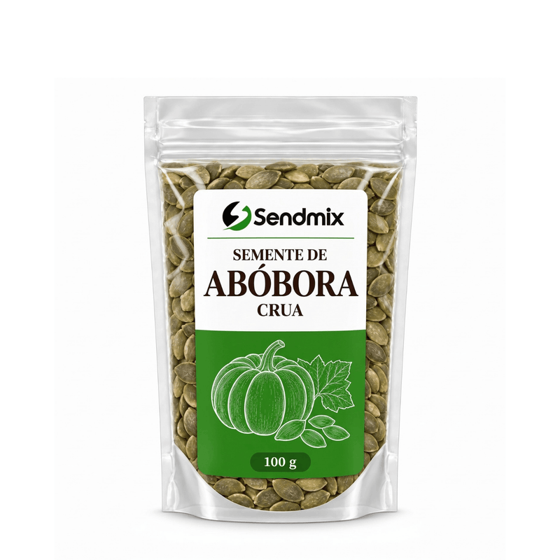 Semente De Abóbora Crua Sendmix 100g