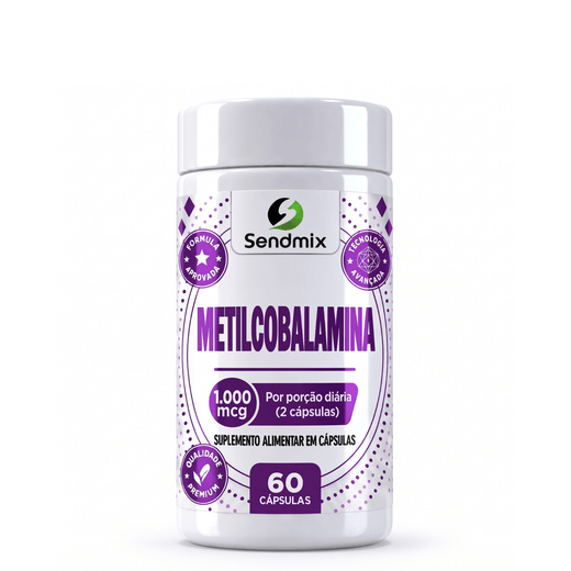 Metilcobalamina B12 Sendmix 1000mcg 60Caps