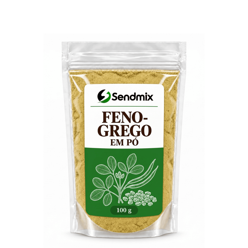 Feno Grego Em Pó Sendmix 100g