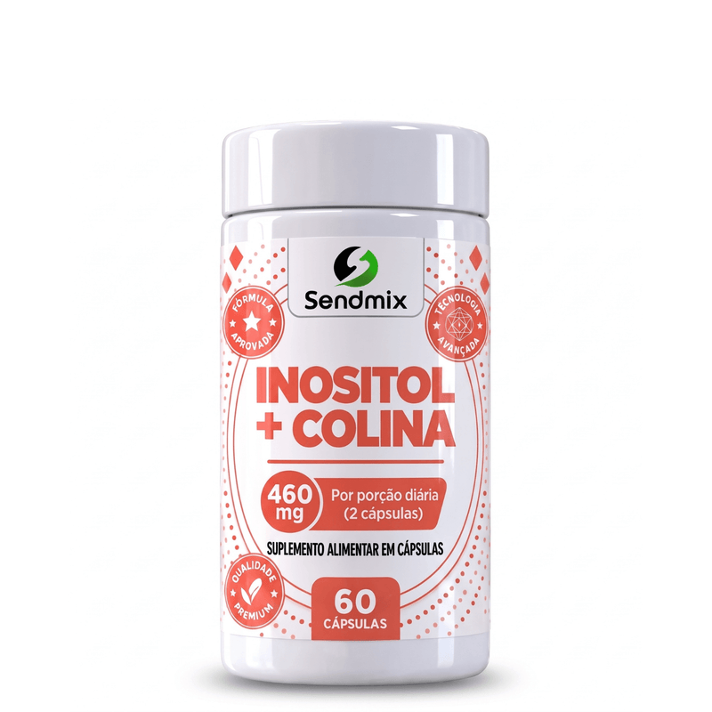 Inositol + Colina Sendmix 460mg 60Caps