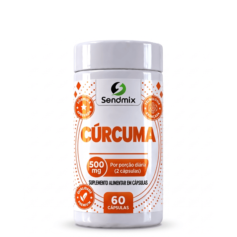 Cúrcuma Sendmix 500mg 60Caps