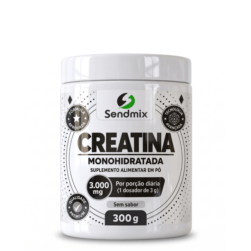 Creatina Monohidratada Sendmix 3000mg