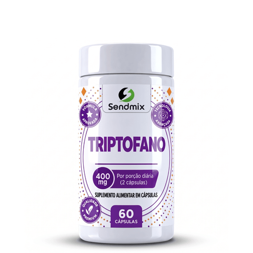 Triptofano Sendmix 400mg 60Caps