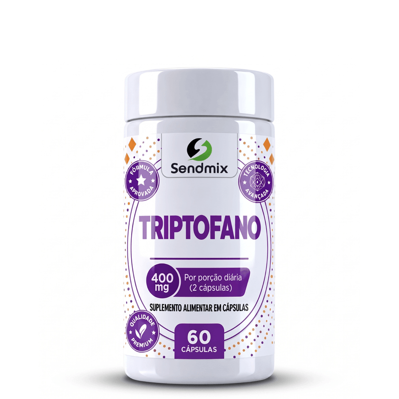 Triptofano Sendmix 400mg 60Caps