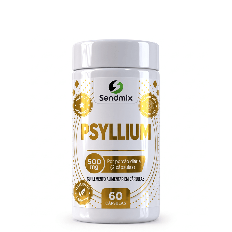 Psyllium Sendmix 500mg 60Caps
