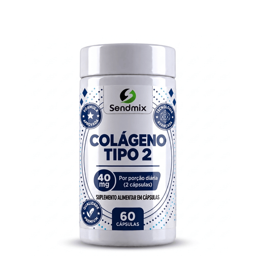 Colágeno tipo2 Sendmix 40mg 60Caps