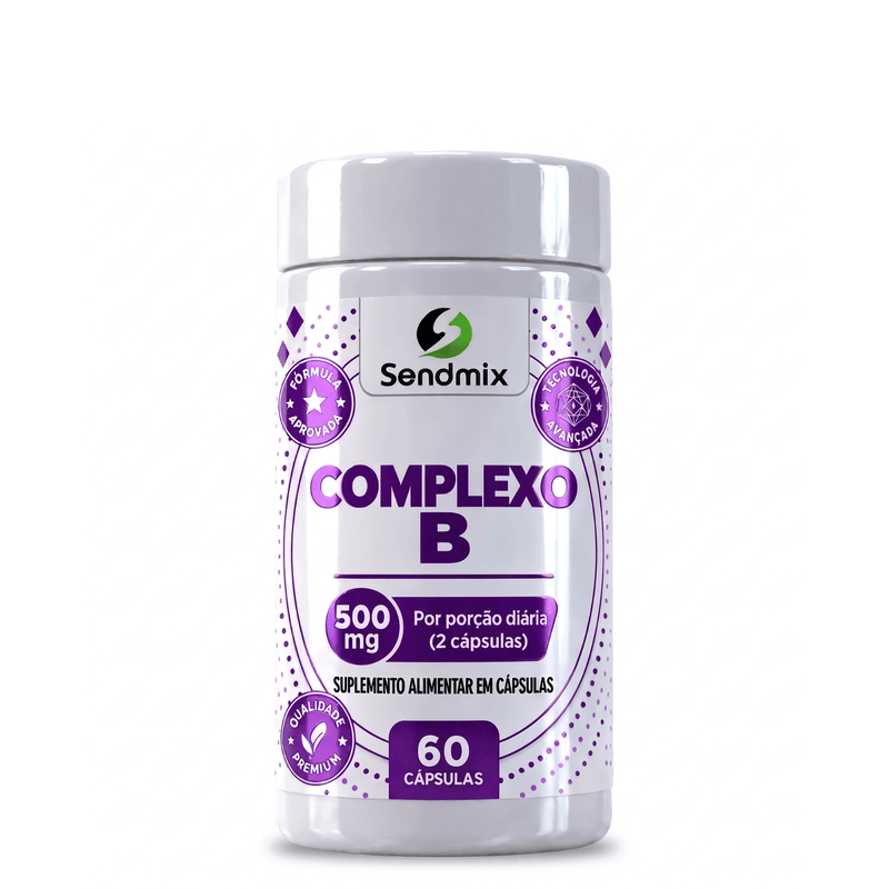 Complexo B 500mg 60Caps