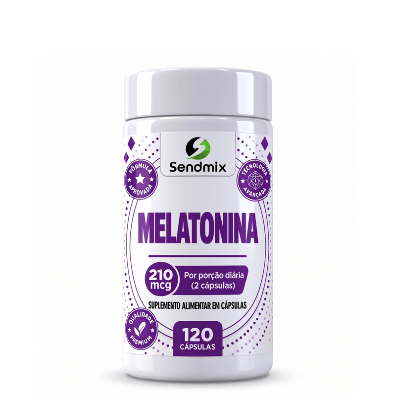 Melatonina Sendmix 210mcg 120Caps