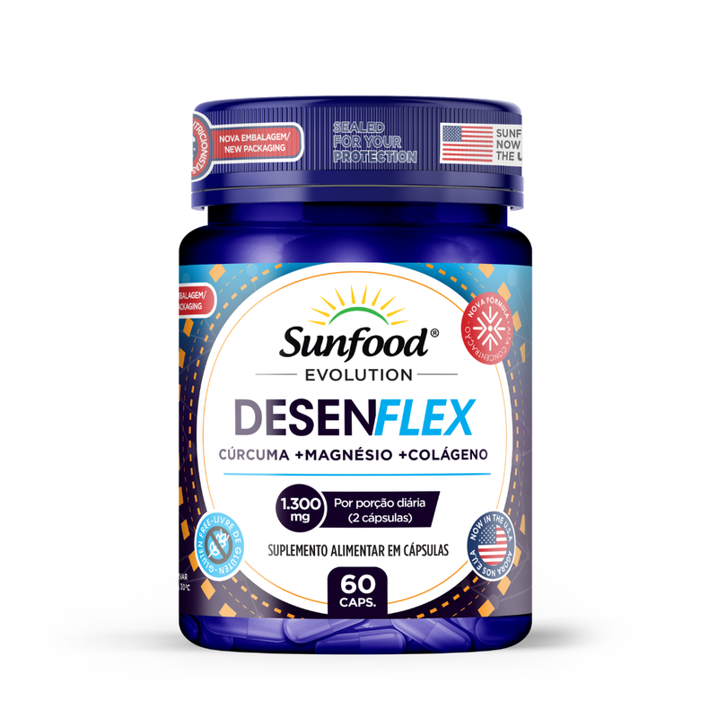 Desenflex Sunfood 1300mg 60Caps
