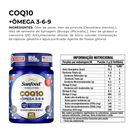 Coq10 + Ômega 3-6-9 Sunfood 2000mg 60Caps