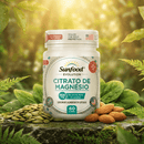 Citrato de Magnésio Sunfood 800mg 60caps