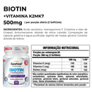 Biotin Sunfood 500mg 60 Softgels