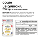 Coq10 Ubiquinona Sunfood 200mg 60Caps
