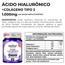 Ácido Hialurônico Colágeno Tipo 2 Sunfood 1000mg 60Softgels