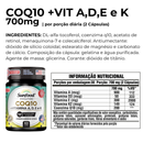 Coq10 400mg Sunfood 700mg 60Caps