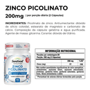 Zinco Picolinato Sunfood 200mg 60Caps