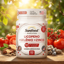 Licopeno + Selenio + Zinco Sunfood 500mg 60caps