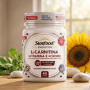 L-CARNITINA + VITAMINA E + CROMO Sunfood 1150mg 60caps