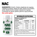 NAC N-Acetil L-Cisteína + Selênio + Molibdênio + Magnésio 600mg 60 Cápsulas