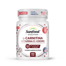 L-CARNITINA + VITAMINA E + CROMO Sunfood 1150mg 60caps