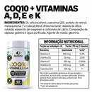 Coq10 + Vitamina A,D,E e K Sendmix 700mg 60Caps