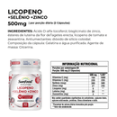 Licopeno + Selenio + Zinco Sunfood 500mg 60caps