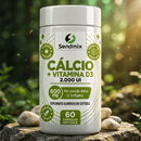 Cálcio + Vitamina D3 Sendmix 600mg 60Softgels