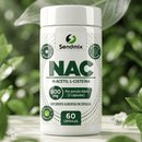 NAC N-Acetil L-Cisteína + Selênio + Molibdênio + Magnésio 600mg 60 Cápsulas