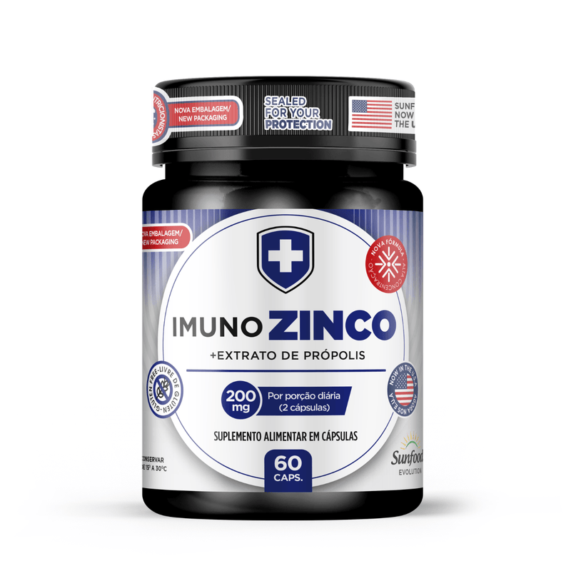 ImunoZinco Sunfood 200mg 60caps