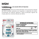 MSM Metilsulfonilmetano Sunfood 1000mg 60caps