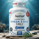 Ômega‑3 Meg‑3 Trust the Source Sunfood 2000mg 240caps