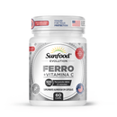 Ferro + Vitamina C Sunfood 500mg 60caps