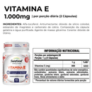 Vitamina E Sunfood 1000mg 60 Caps