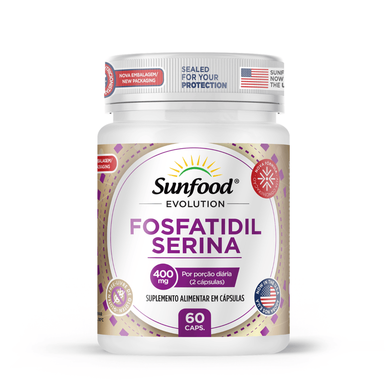 fosfatidilserina Sunfood 400mg 60Caps