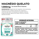 Magnésio Quelato Sunfood 1000mg 60 caps