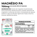 Magnésio P.A Sunfood 700mg 60 caps