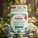 Magnésio Quelato Sunfood 1000mg 60 caps