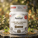 Óleo De Linhaça Dourada Sunfood 2000mg 60Softgels