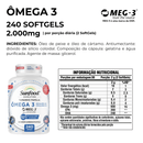 Ômega‑3 Meg‑3 Trust the Source Sunfood 2000mg 240caps