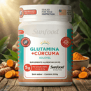 Glutamina + Cúrcuma Sunfood 200g Solúvel
