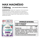 MaxMagnésio Sunfood 1100mg 60caps