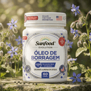 Óleo De Borragem Sunfood 2000mg 60 Cápsulas