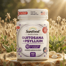 Quitosana + Psyllium Sunfood 880mg 60Caps